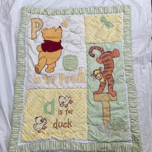 Winnie the Pooh Crib Blanket by Disney Baby